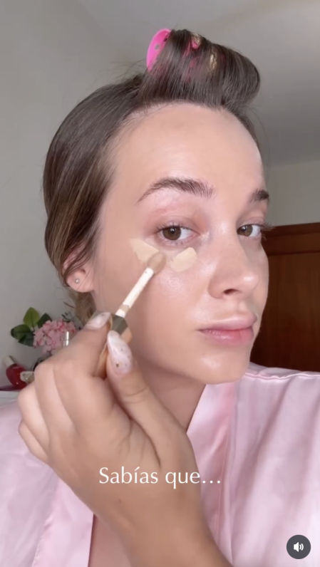 Tina Beauty enseña el truco para iluminar la zona de la ojera de forma natural