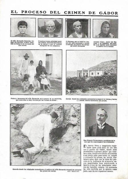 Crimen de Gádor: imágenes del hallazgo del cuerpo de Bernardo