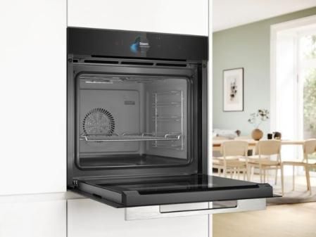 Horno con vapor Serie 8 de Bosch.