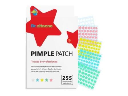 Parches granos de colores y formas