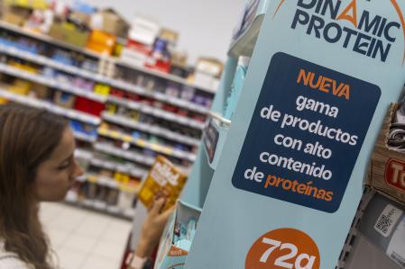 Las barritas es otro de los productos con extra proteína que más se comercializan