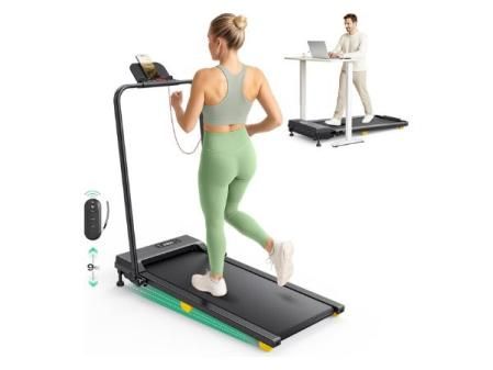 Cinta de correr plegable con inclinación