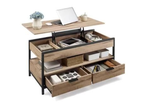 Mesa de centro elevable VASAGLE