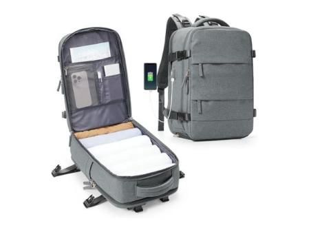 Mochila de viaje al vacío