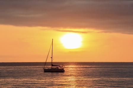 Amanecer en La Fosca.