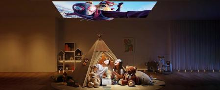 Convierte cualquier lugar de tu casa en una sala de cine