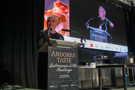 Ferran Adrià, distinguido con el Andorra Taste Award&nbsp;