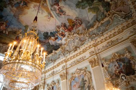 Salón de Piedra del palacio de Nymphenburg