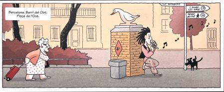 Viñeta inicial de 'La senyora Marga i els vampirs '