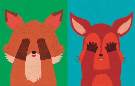 Detalle de 'Cucú-tras de animales del bosque' de Natalia Colombo