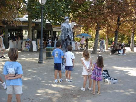 El inicio del otoño en El Retiro.