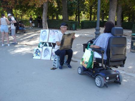 El inicio del otoño en El Retiro.