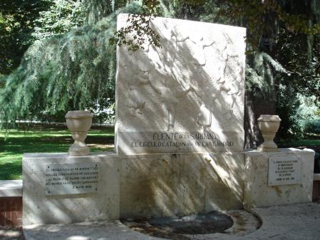 La sardana en El Retiro.