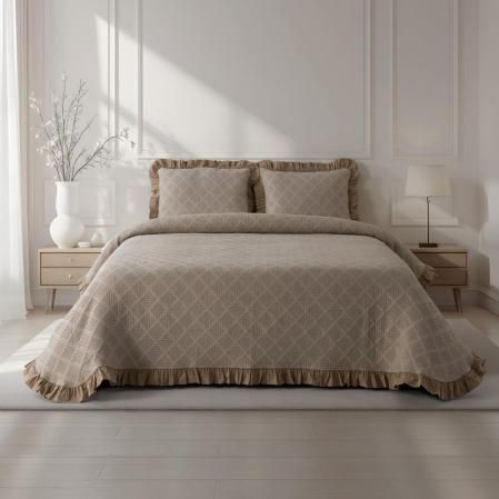 Esta colcha está hecha para camas de 90 hasta de 200.