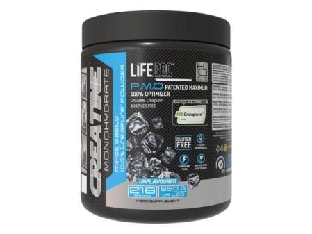 Creatina monohidratada Creapure Life Pro 650g – Sabor neutro