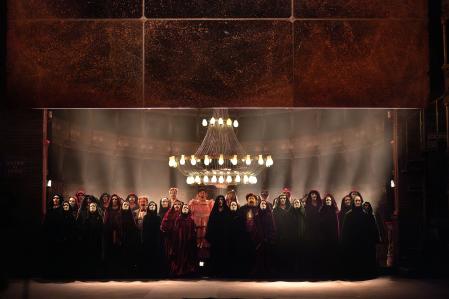 Uno de los momentos de 'El fantasma de la Ópera'