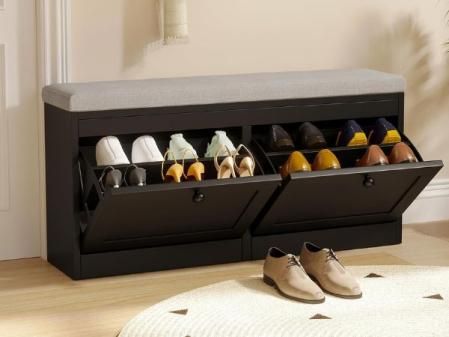 VOWNER Zapatero Estrecho, Banco Zapatero, Zapatero 2 Cajones, Zapatero Entrada Recibidor
