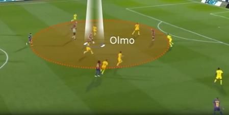 Imagen táctica del Oviedo - Barça