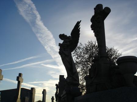 La estela del ángel.