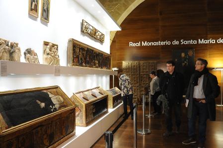 Interior del monasterio musealizado 