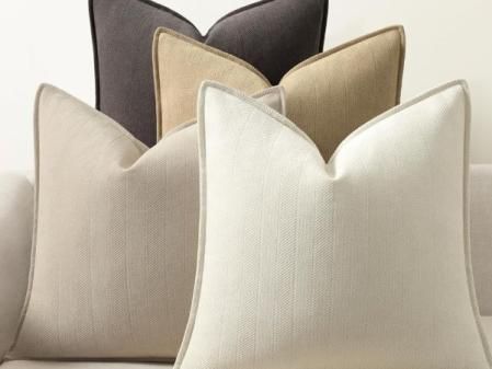 ZWJD Fundas Cojines 50x50 Set de 4 Fundas de Cojines de Chenilla