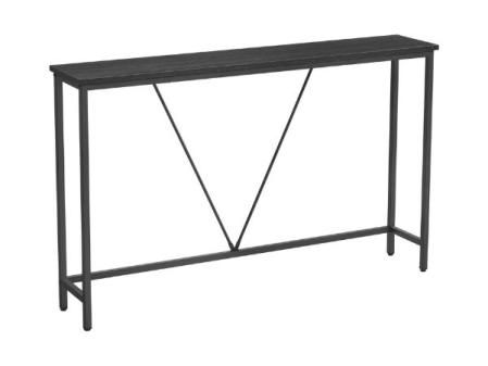 VASAGLE Mesa de Consola para Pasillo, Mesa de Sofá Delgada para Sala de Estar, Mesa de Entrada