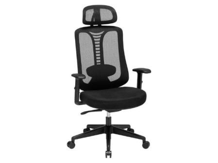 Magic Life Silla de Oficina ergonómica, Silla de Escritorio Ajustable de 4 Engranajes,reposacabezas 3D
