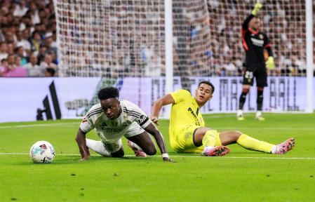 Real Madrid Villareal Mbppe Vini Jr