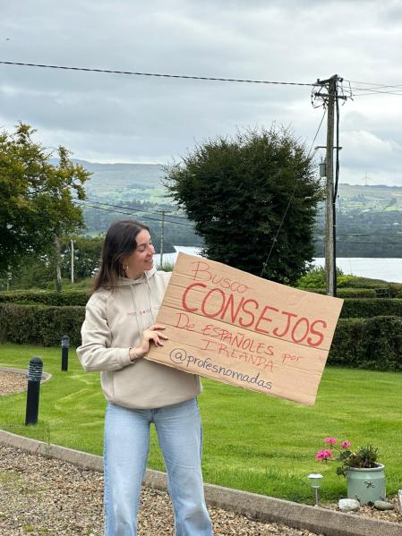 Sonia Cardona, docente española en Irlanda