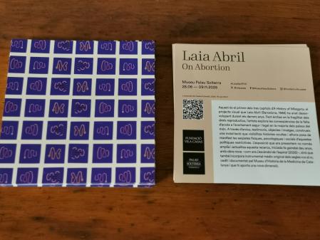 Exposición 'On Abortion' de Laia Abril en el Museu Palau Solterra de Torroella de Montgrí.