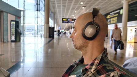Los Bowers and Wilkins Px8 S2 me han acompañado de viaje.