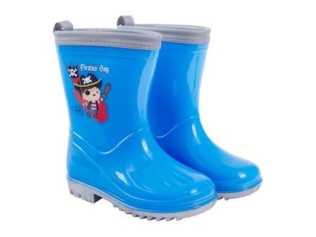Botas de agua para niño con un pirata