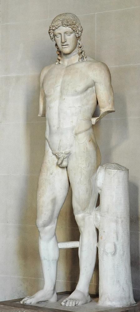 Copia romana del Apolo de Kassel, en el Palacio de Wilhelmshöhe.