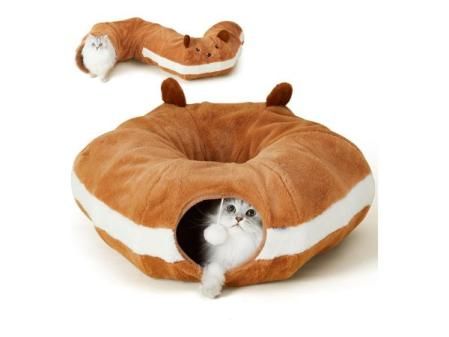 Túnel para Gatos y cama FUKUMARU