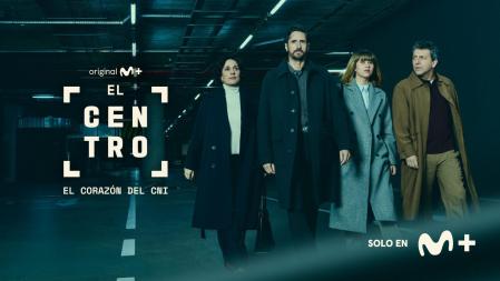 Clara Segura, Juan Diego Botto, Elisabet Casanovas y David Lorente en El centro la nueva serie de Movistar Plus