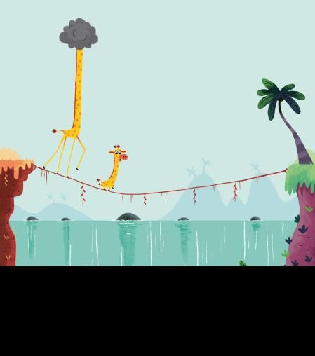 Detalle de la serie de Kes Gray 'Tuctuc y Rucutuc', ilustrada por Chris Jevons&nbsp;