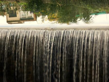 Otoño en el paseo del Vora Ter.