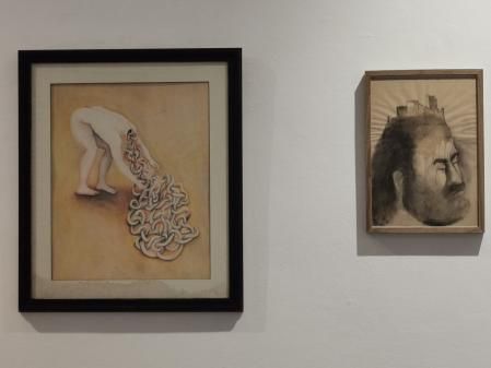 Exposición de Marta Salvador en La Mercè de Girona.