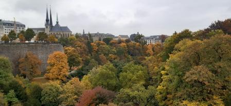 El otoño de Luxemburgo.