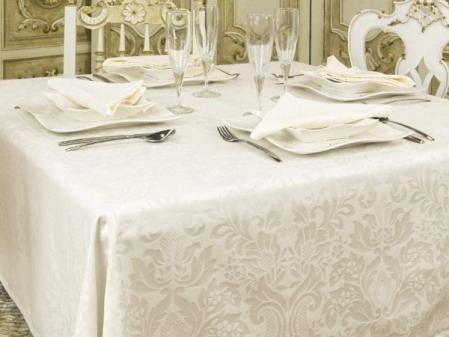 BGEUROPE Mantel Antimanchas - Beige Claro - Ref. Milano (59 x 118 (150 x 300cm))