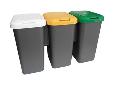Cubo de basura de reciclaje Tontarelli.