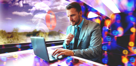 el wifi de los trenes de alta velocidad en España es mucho más limitado que en el resto de Europa, pero los satélites Starlink podrían ser la solución.