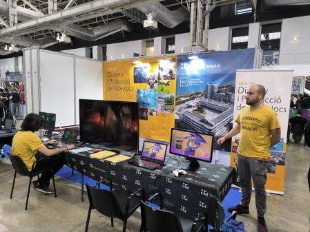 El estand de TecnoCampus en la BCN Game Fest