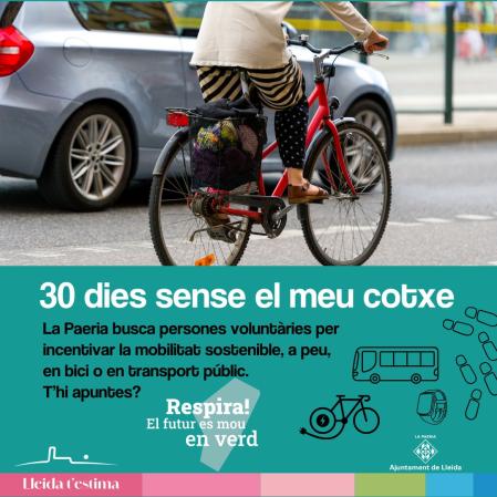 Cartel publicitario de la campaña del Ayuntamiento de Lleida