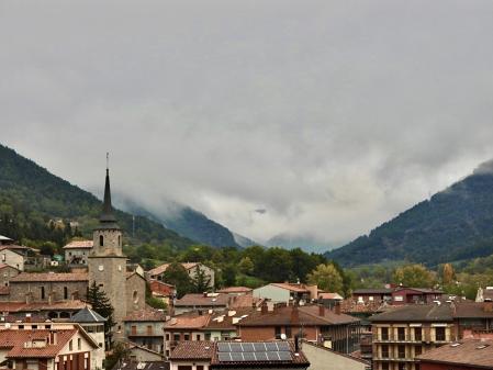Mañana otoñal en Campdevànol.