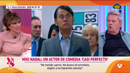 Miki Nadal, presentador, 58 años: “Yo pasé mucha hambre en Madrid”