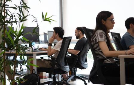 En los inicios, el equipo compaginaba sus empleos con el arranque de app2U