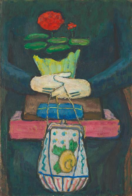 Naturaleza muerta en el tranvía (Después de la compra)