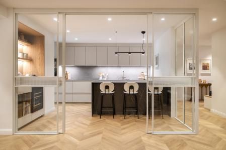 Cocina de Montse Bueno reformada por Montse Morales Interiorismo