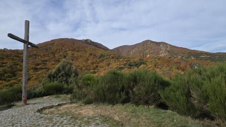 Camino del otoño en el Montseny.